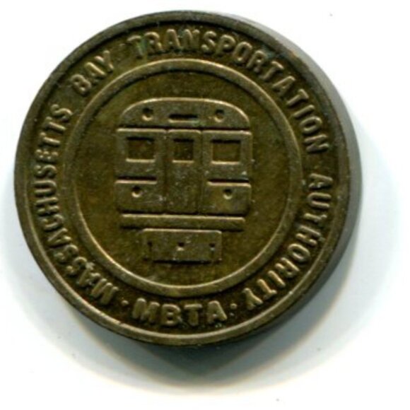 Massachusetts Bay Transportation Token (b857-20) - Picture 1 of 2